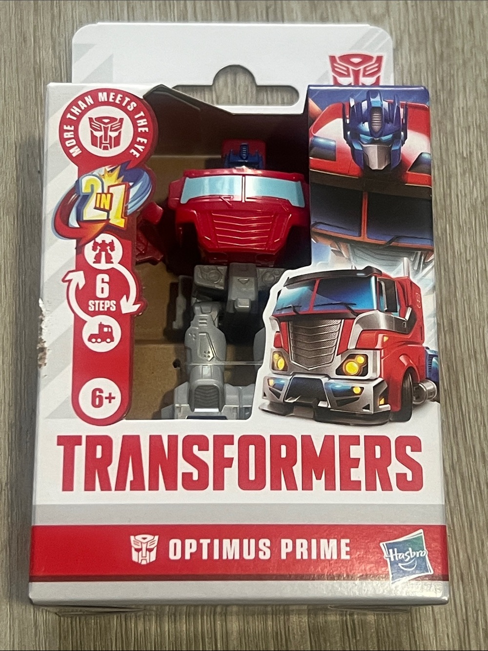 Hasbro Optimus Prime Transformers Figure - Red, Silver & Blue
